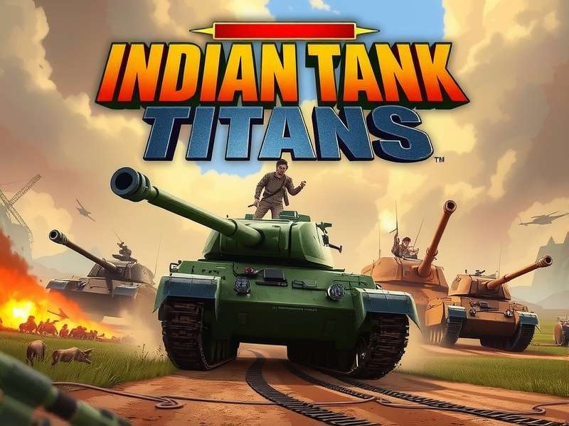 Indian Tank Titans Game Cover